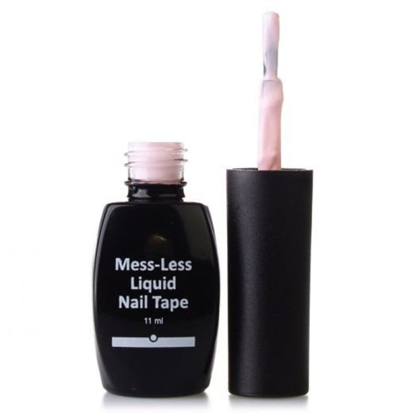 Mess-Less Liquid Nail Tape – Šķidrais aizsarglīdzeklis nagu lakošanai