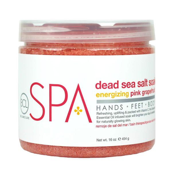 Pink Grapefruit Soak – Nāves jūras sāls vannai 454g