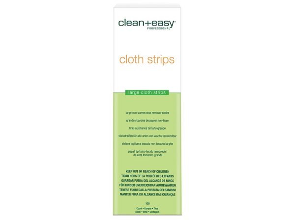 Clean & Easy Cloth Strips – Vaksācijas papīrs loksnēs