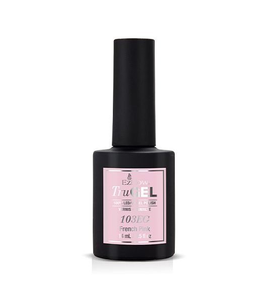 EzFlow TruGel Nail Polish - Gēla nagu laka French Pink