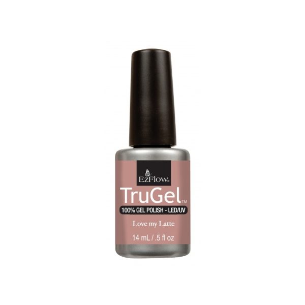 EzFlow TruGel Nail Polish - Gēla nagu laka Love My Latte