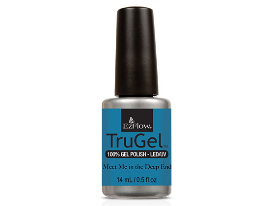 EzFlow TruGel Nail Polish - Gēla nagu laka Meet Me In The Deep End