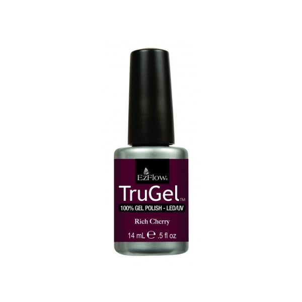 EzFlow TruGel Nail Polish - Gēla nagu laka Rich Cherry