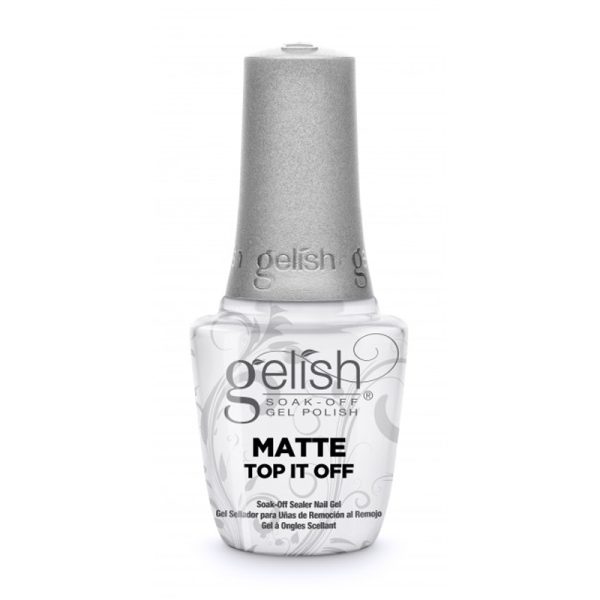 Gelish Top It Off Matte – Matēta virskārta