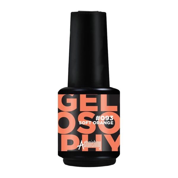 Gelosophy Gel Nail Polish - Gēla nagu laka #093 Soft Orange