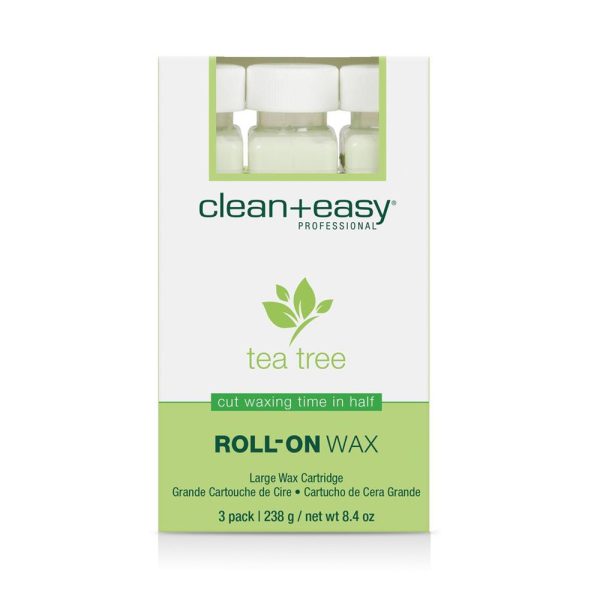 Clean & Easy Tea Tree Crème Wax Refill (Large) – Tējas koka šķidrā vaska kārtridži