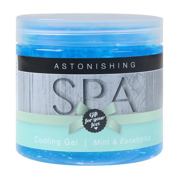 Astonishing Cooling Gel – Atvēsinošs gēls ar mētru un eikaliptu.