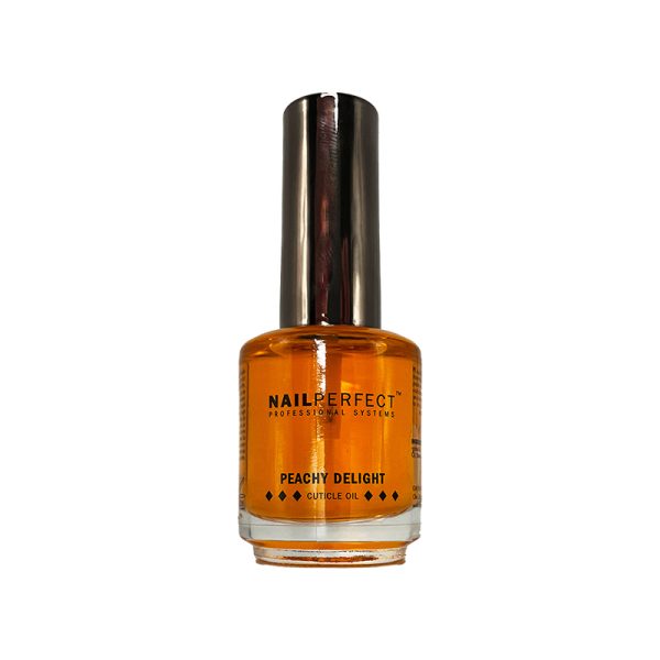 Cuticle Oil Peachy Delight – Kutikulas eļļa ar persiku smaržu 15ml