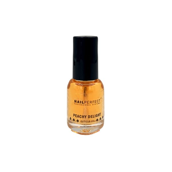 Cuticle Oil Peachy Delight – Kutikulas eļļa ar persiku smaržu 5ml