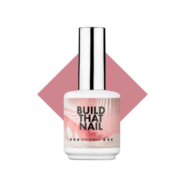 Build That Nail – Bāze, būvējošs gēls un tops "Pink Summit"