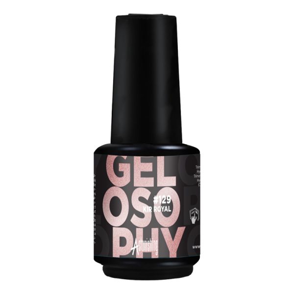 Gelosophy Gel Nail Polish – Gēla nagu laka #129 Kir Royal