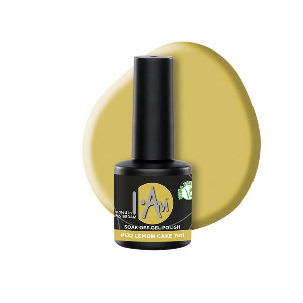 Soak Off Gel Polish – Gēla nagu laka #132 Lemon Cake